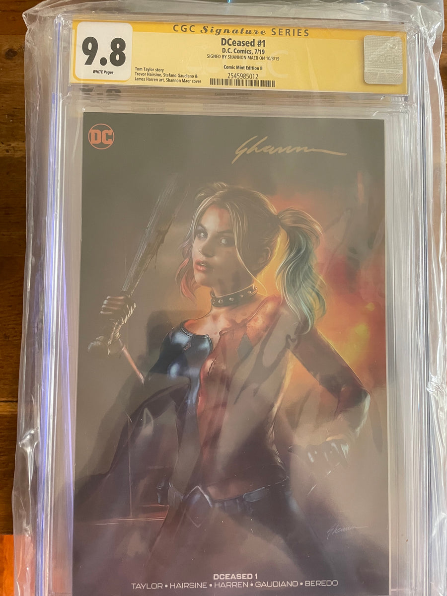 DCeased #1 retail CGC 9.6