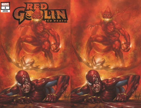 Red Goblin Red Death #1 - Lucio Parrillo Variant Set