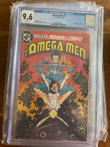 Omega Men #3 - CGC 9.6 - First Appearance of Lobo