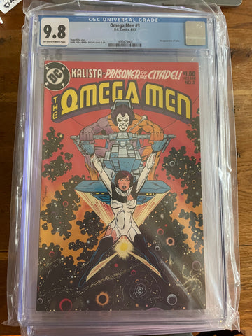 Omega Men #3 - CGC 9.8 - First Appearance of Lobo