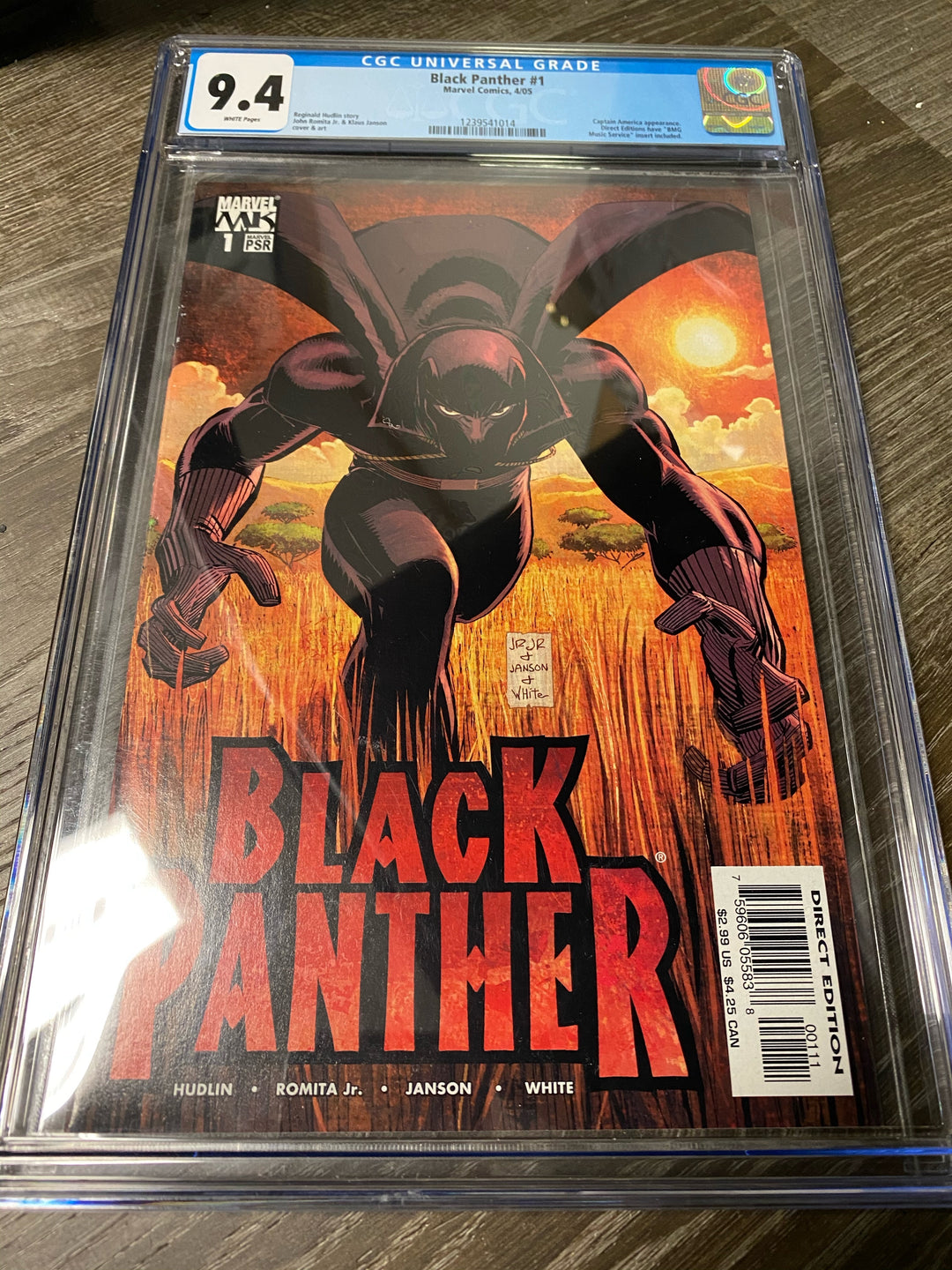 CGC 9.8 Black Panther #3 (2nd Printing) Key Issue -1st cover appearance offers of Tos