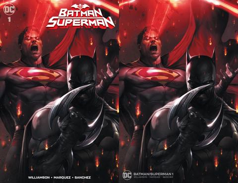 Batman Superman #1 - Francesco Mattina Variant Set