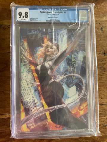 Spider-Gwen: Ghost-Spider #1 - Artgerm Variant - CGC 9.8