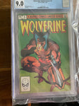 Wolverine Limited Series #4 - CGC 9.0