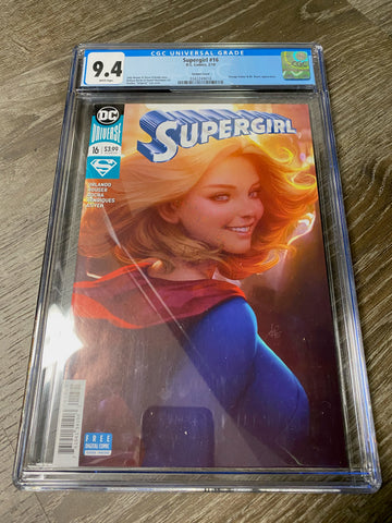 Supergirl #16 - CGC 9.4 - Artgerm Variant