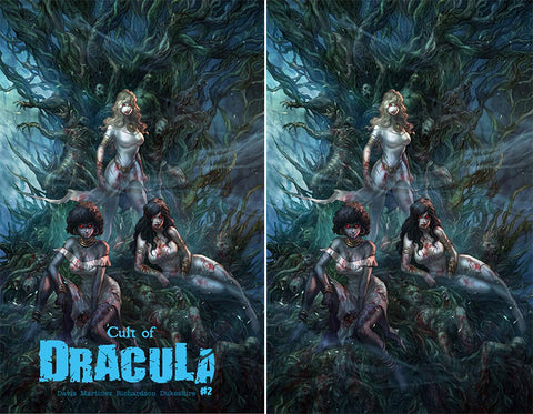 Cult of Dracula #2 - Alan Quah Virgin Variant Set