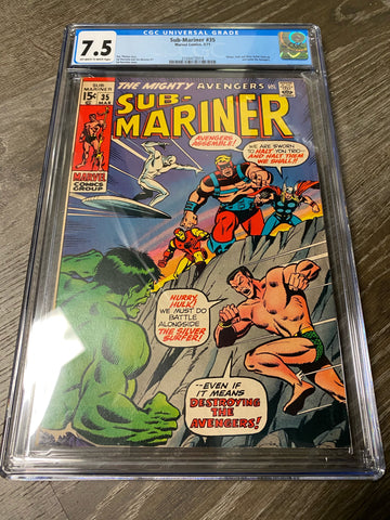 Sub-Mariner #35 - CGC 7.5