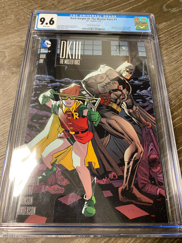 Dark Knight: The Master Race III - CGC 9.6 - Klaus Jansen Variant