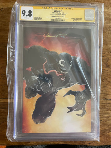 Venom #1 - CGC SS 9.8 - Signed by Clayton Crain (Infinity)